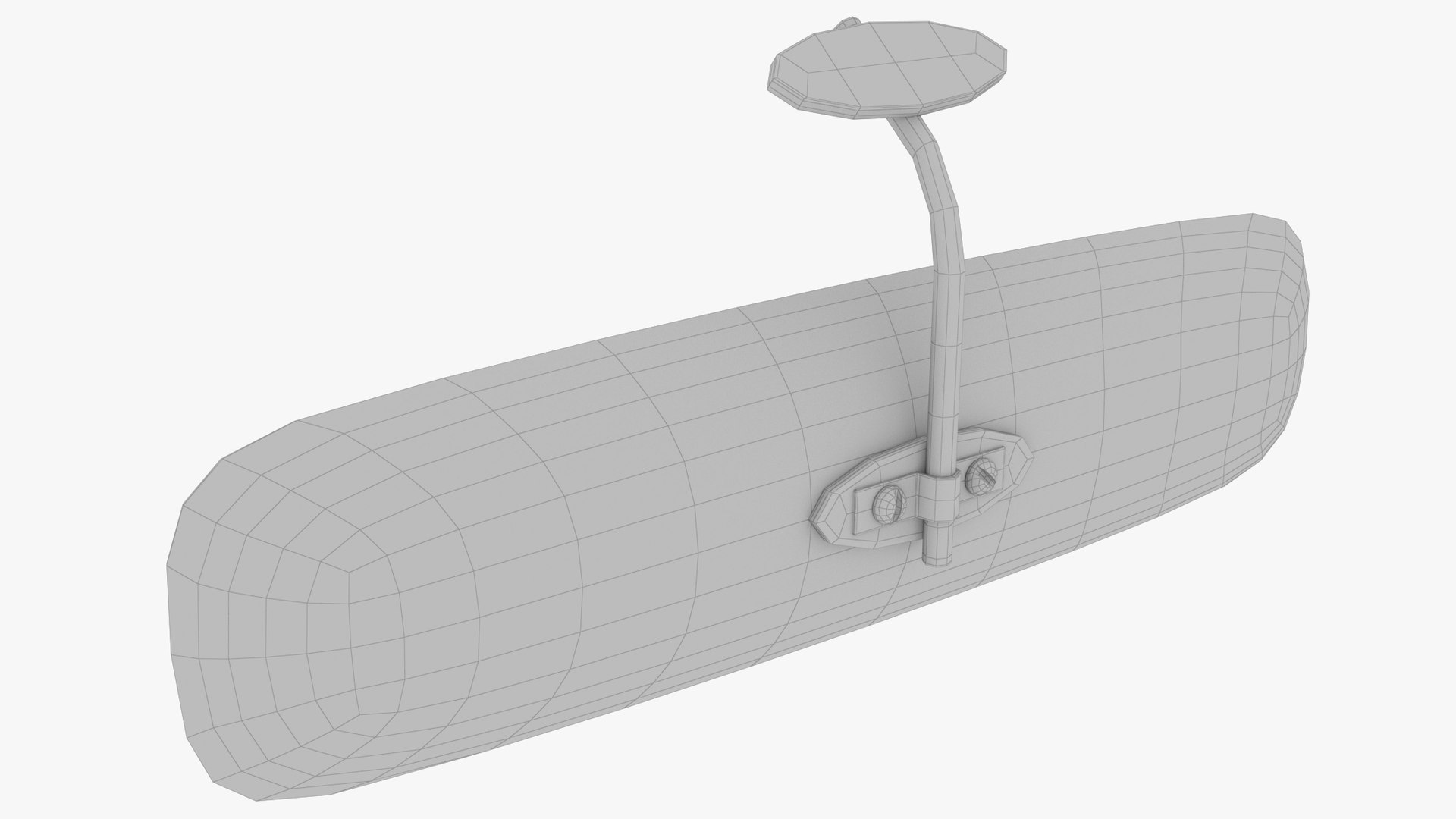 3D model Retro Rear View Mirror V1 - TurboSquid 2066258