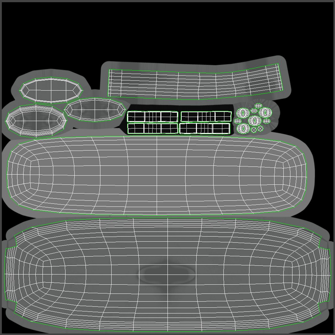 3D model Retro Rear View Mirror V1 - TurboSquid 2066258