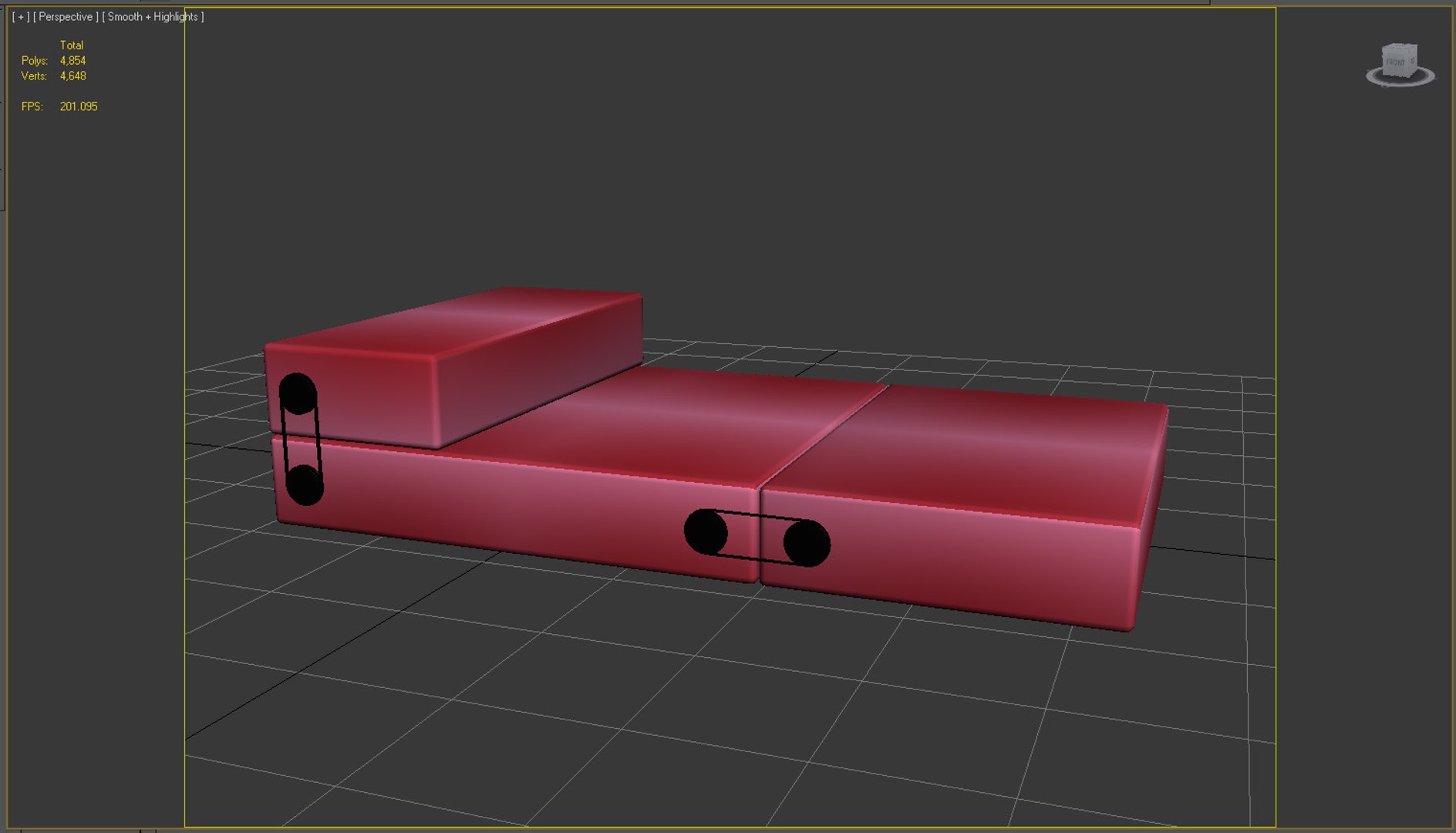 Kartell trix model TurboSquid 1218140