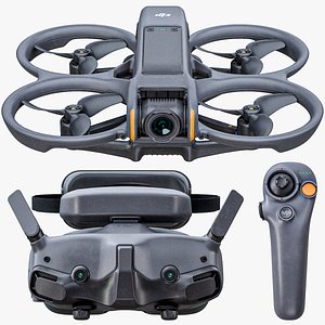 DJI Avata 2 FPV Drone With 2 Items Full Pack PBR