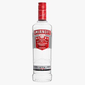 smirnoff vodka bottle 3ds