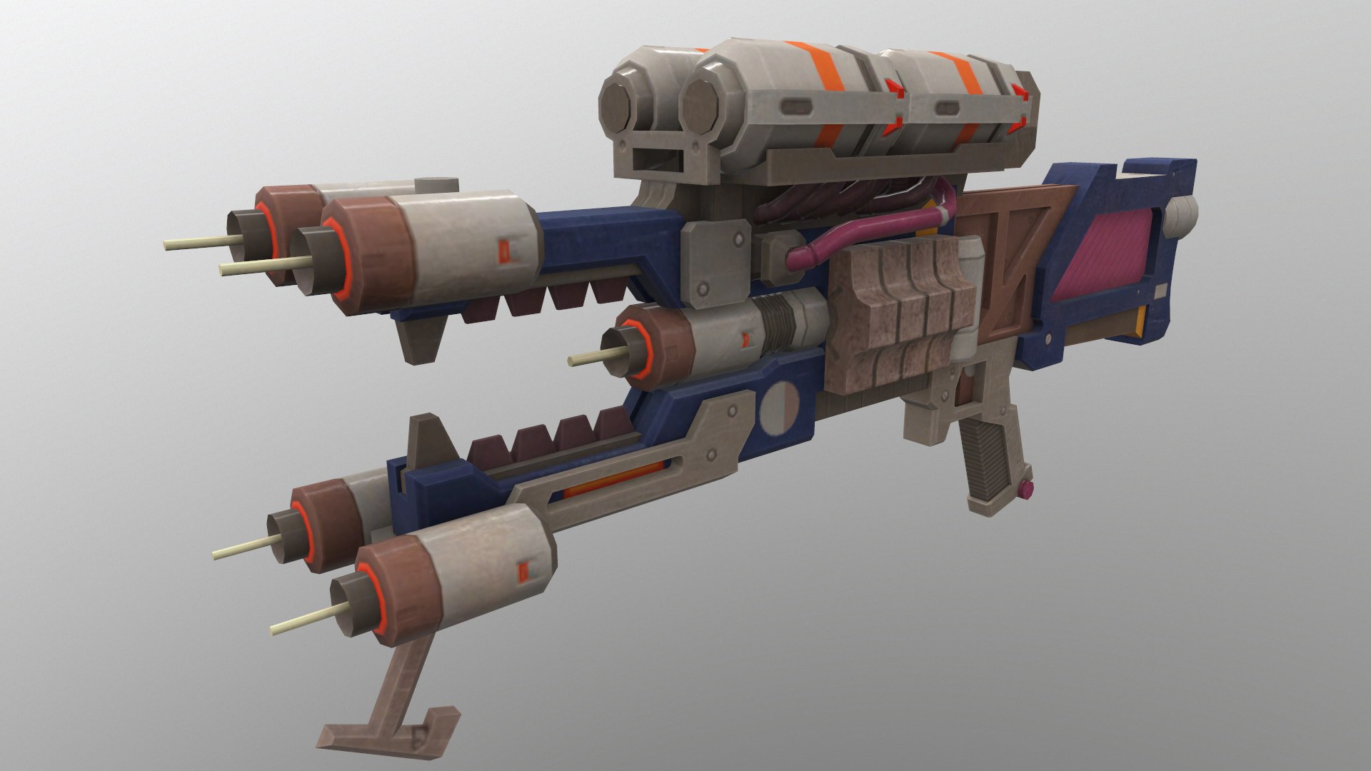 3D Model Particle Beam Level 3 - TurboSquid 2198207