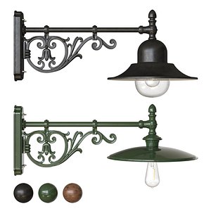 Auraluce Outdoor Wall Lamp 3D model