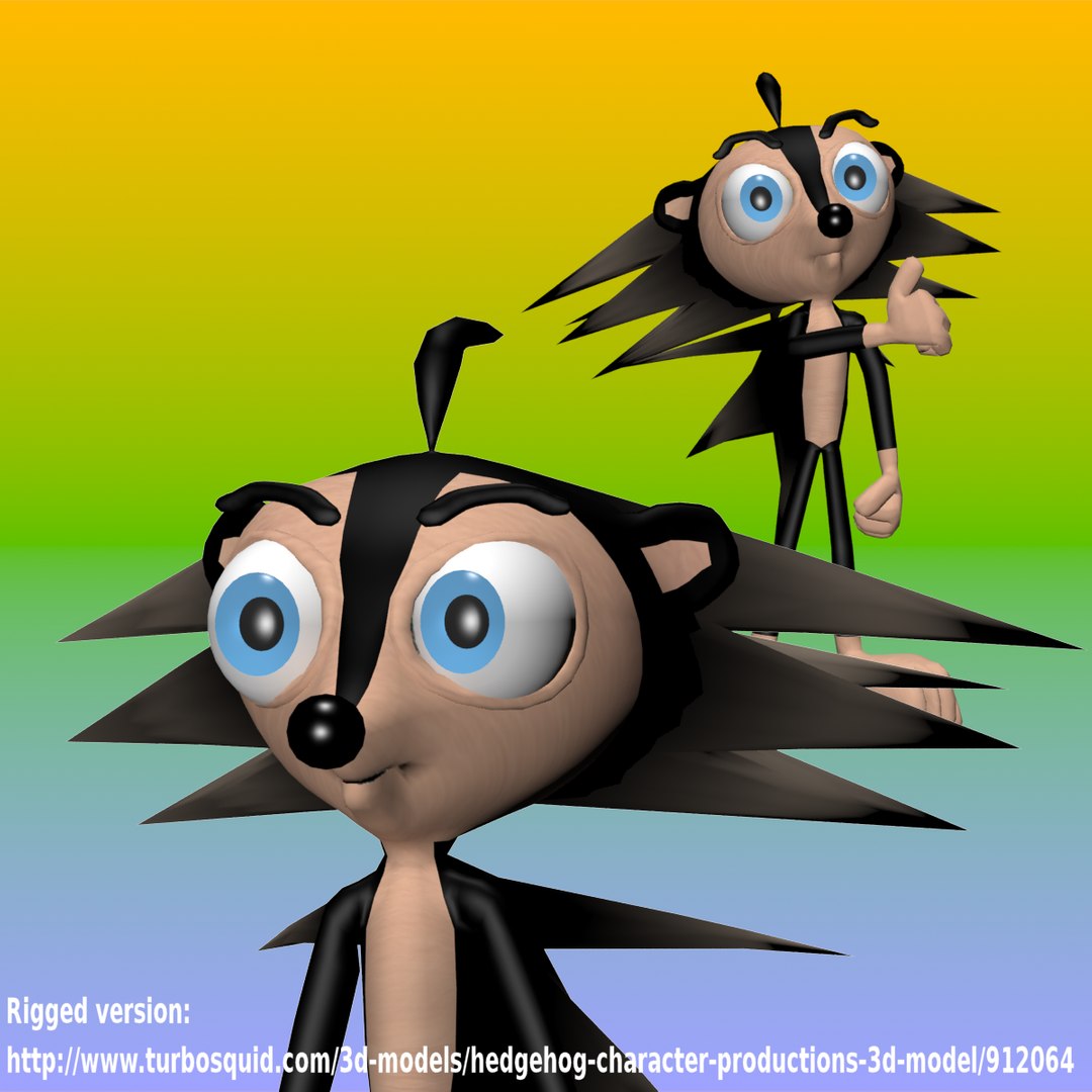 Hedgehog Character Productions Max