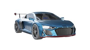 3D Audi R8 GT model