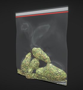 weed bag 3D
