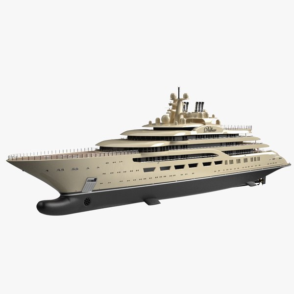 Lurssen Dilbar Superyacht Dynamic Simulation 3D model