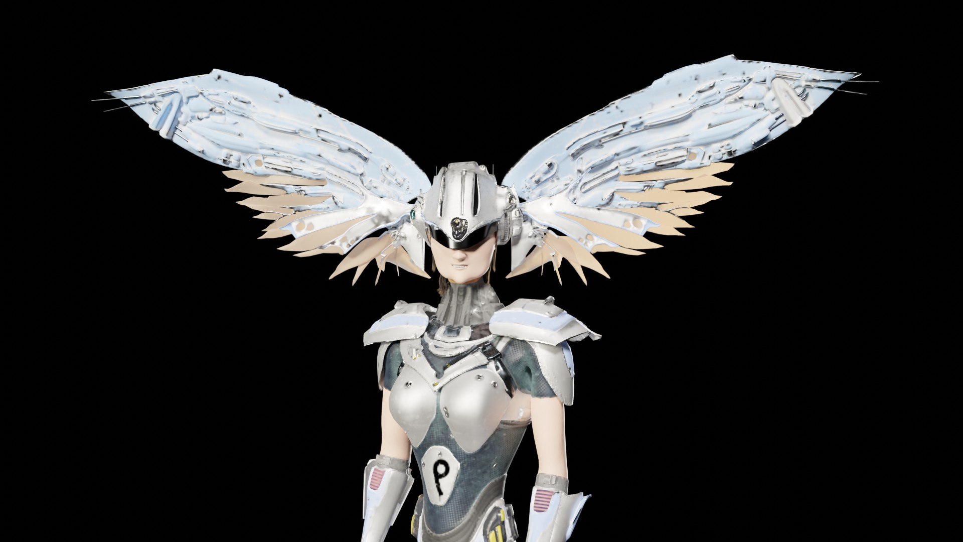 Space Ranger Girl 3D Model - TurboSquid 2283496