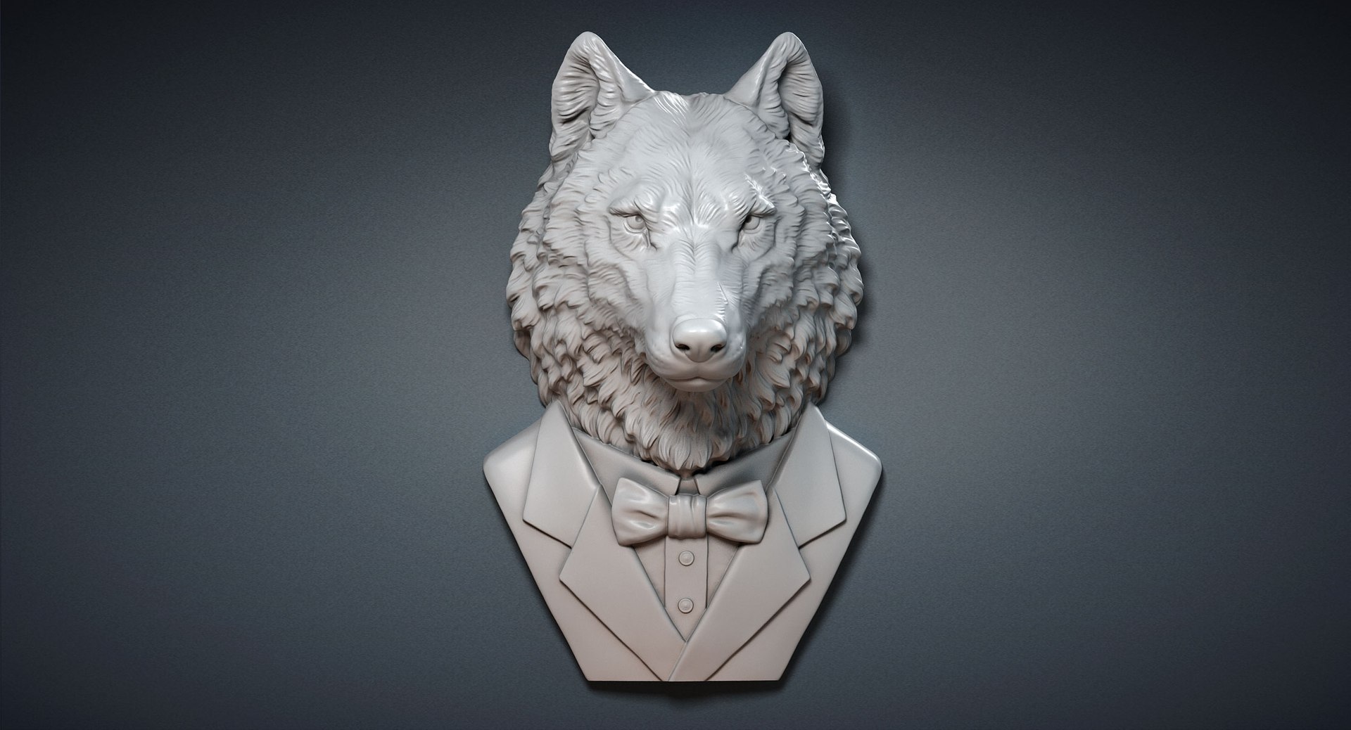 3D model wolf gentleman fantasy character - TurboSquid 1443019