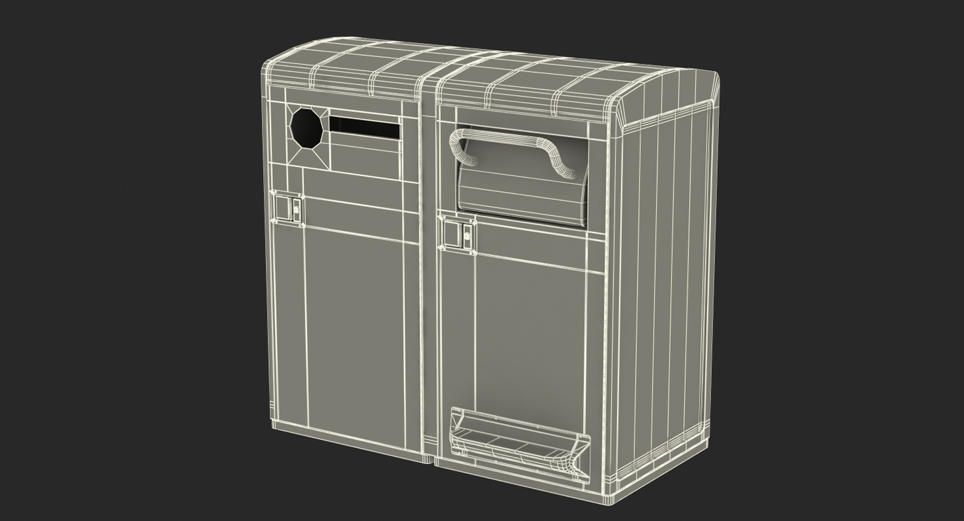 3D Solar Powered Trash Cans Circuit Diagram