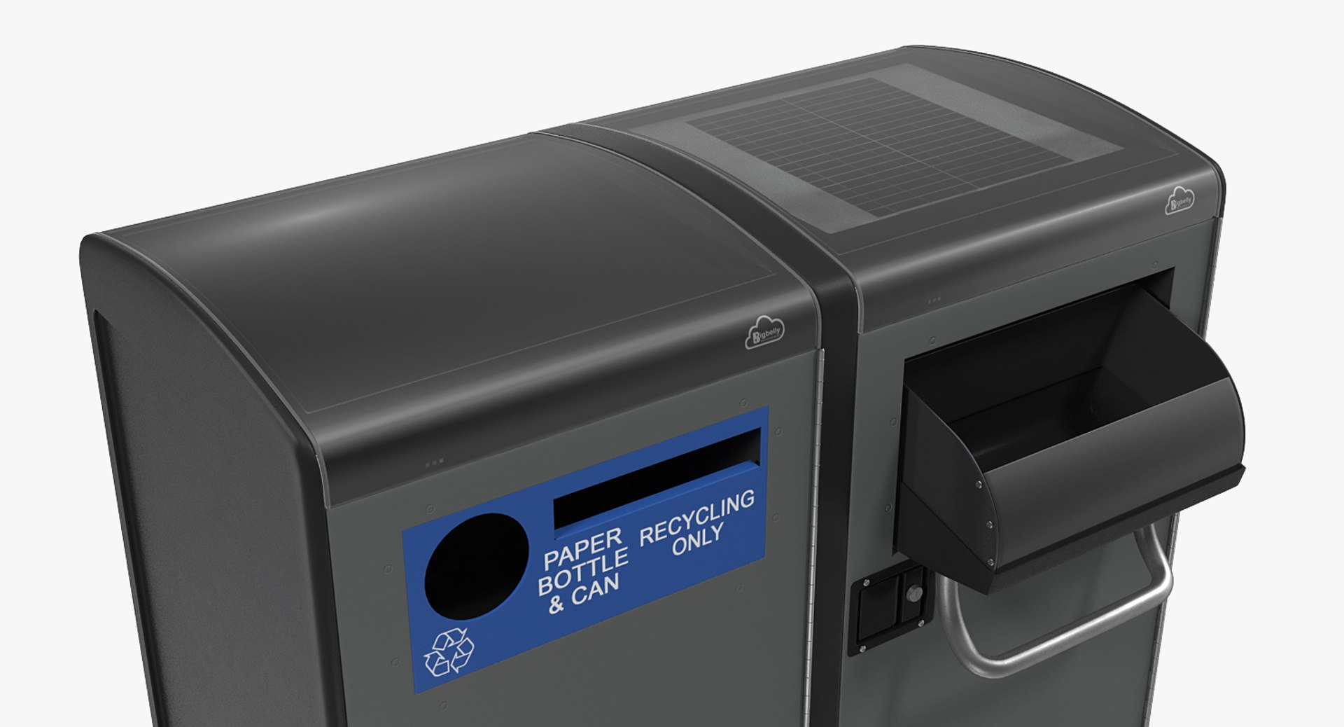 3D Solar Powered Trash Cans Circuit Diagram