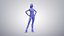 character rig 3D model