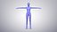 character rig 3D model
