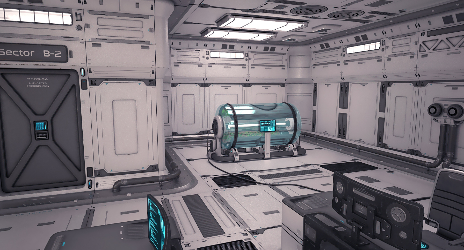 Sci Fi Laboratory 03 3d Model - Turbosquid 1357198