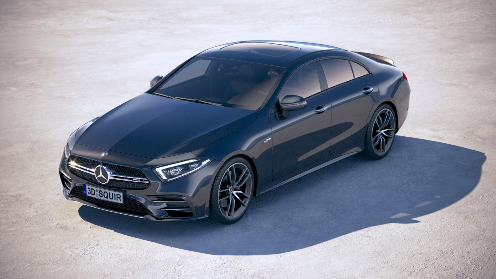 Mercedes Cls53 Amg 3D - TurboSquid 1244983