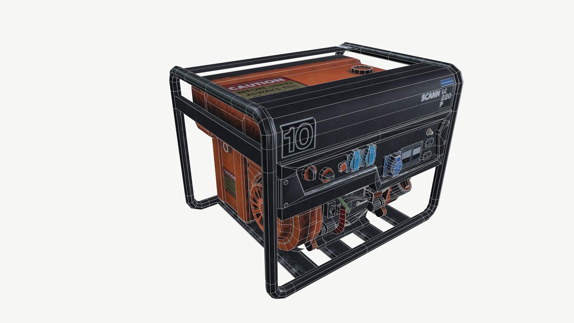3D Mini Generator Model - TurboSquid 2370567