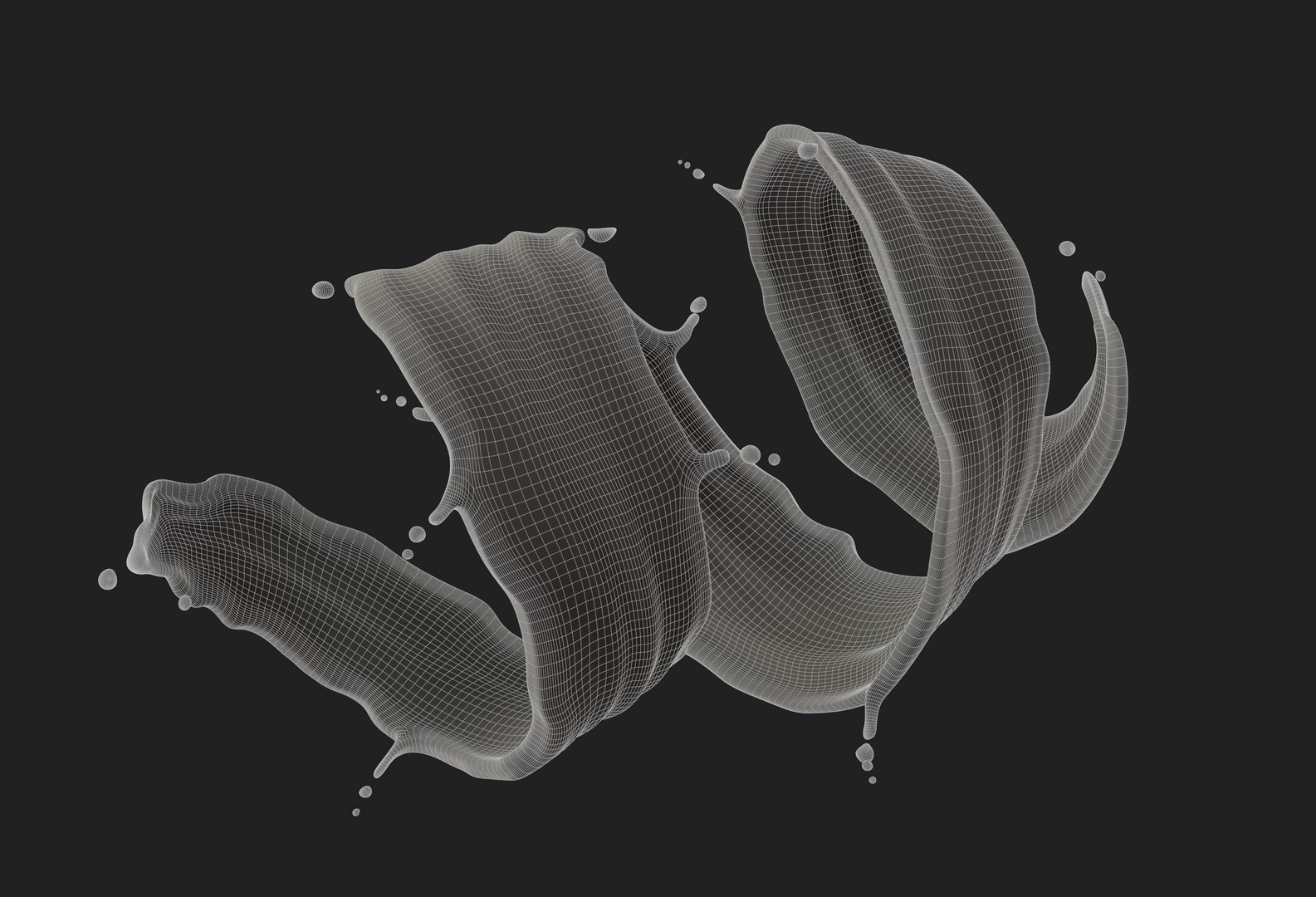 3D Chocolate Splash Spiral model https://p.turbosquid.com/ts-thumb/j7/DvOqMZ/U2/splash20wireframe_09/jpg/1750407208/1920x1080/fit_q87/7c81a8896181b9736375ecd11dd0e60ab43b72e6/splash20wireframe_09.jpg