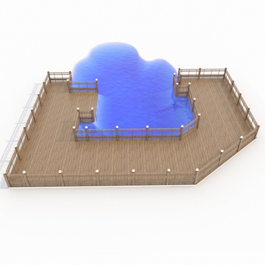 Swimming Pool Model - TurboSquid 1329722