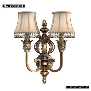 3d model fine classic chandelier