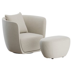Softnoons Armchair by DePadova