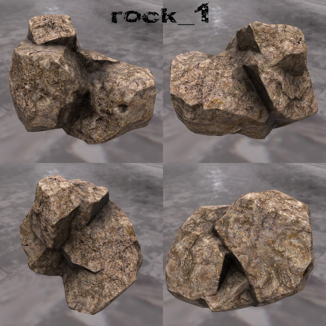 3d Rock Model