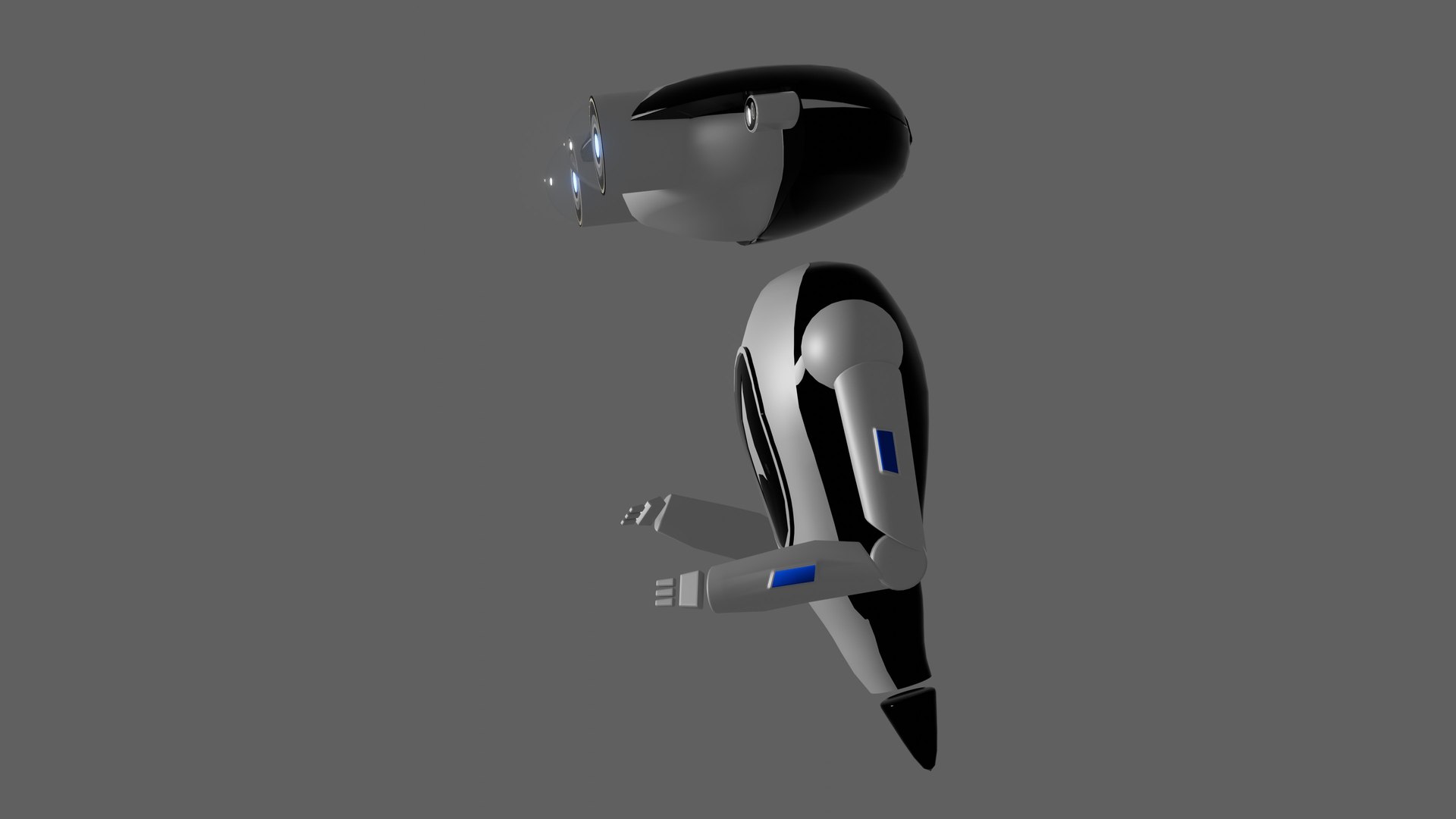 3D Robot Star Trek - TurboSquid 2229478