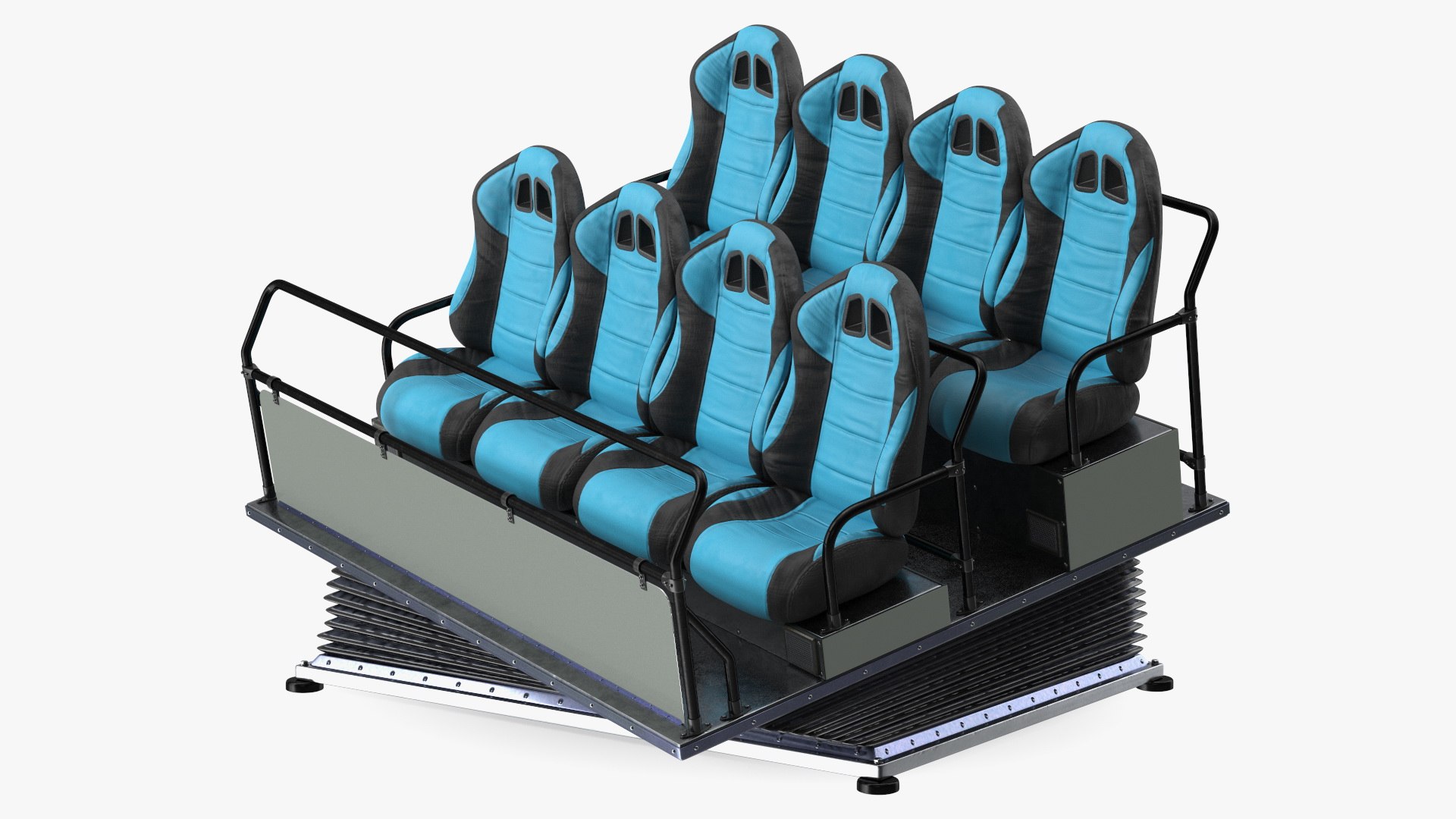 Dynamic Game Machine 9D Rigged 3D model preview