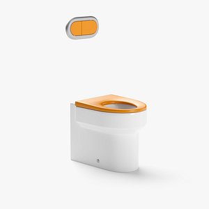 3D Child Toilet PBR model