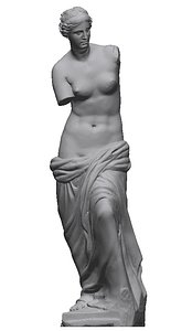 aphrodite milos venus 3d obj