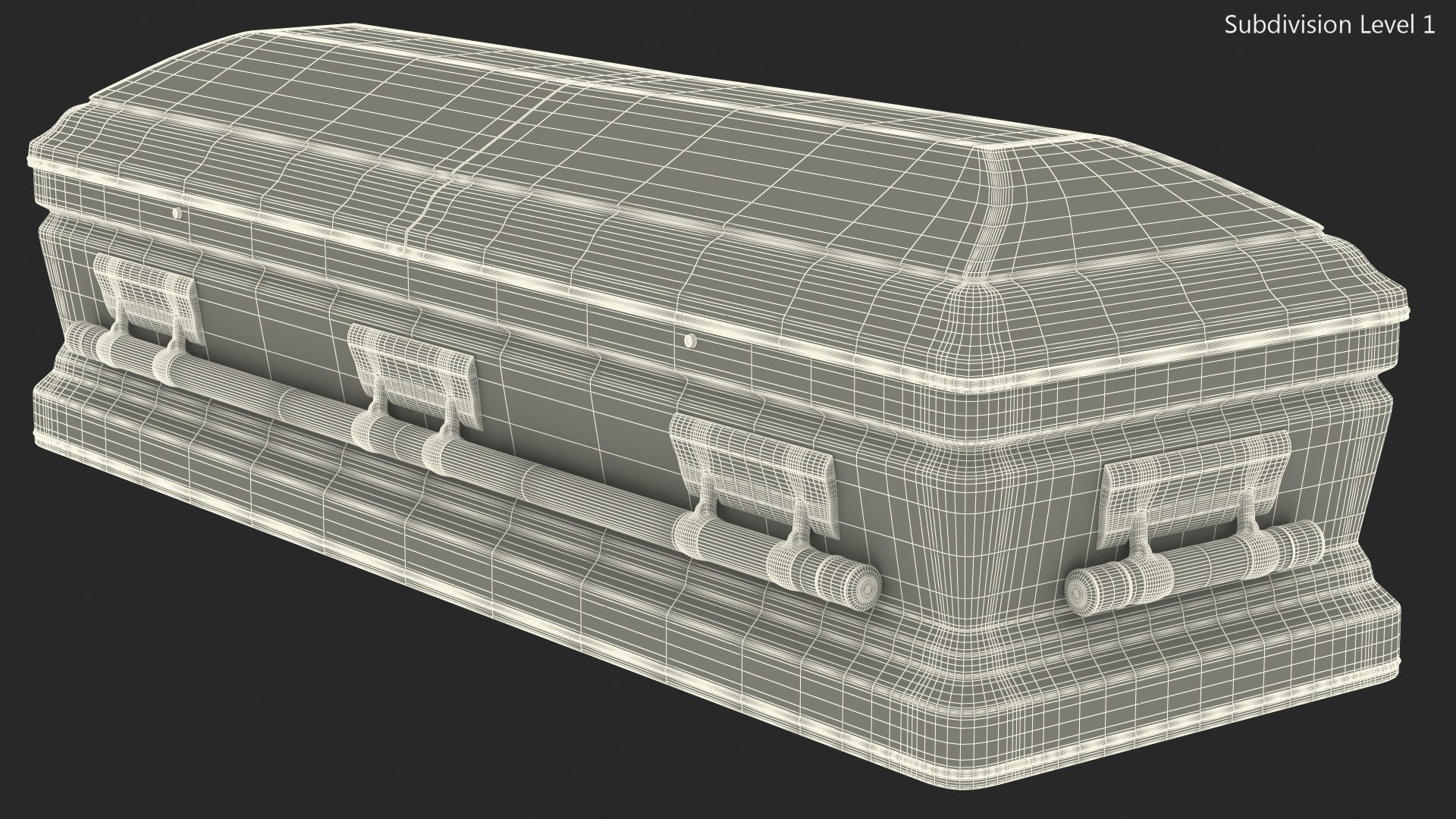3D white funeral casket model https://p.turbosquid.com/ts-thumb/j7/rCmKQy/qR0Y7vby/whitefuneralcasketmb3dmodel017/jpg/1587488505/1920x1080/fit_q87/c49edebd63385d651b25d6d2007ad92543abc4e1/whitefuneralcasketmb3dmodel017.jpg