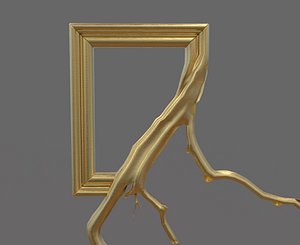 3D model picture frame
