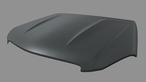3D Car Bonnet 06
