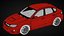 2011 Subaru Impreza WRX STI Hatchback 3D Model  Rally Bred