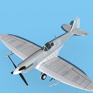Supermarine Spitfire MkXII V00 model