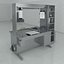 3d model table laboratory equipment