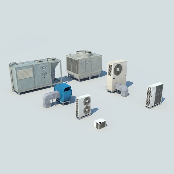 nyc roof rooftop 3d model