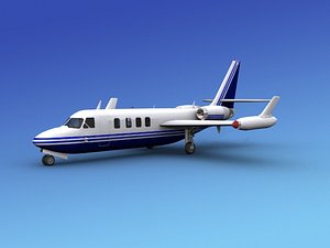 aircraft westwind iai 3ds