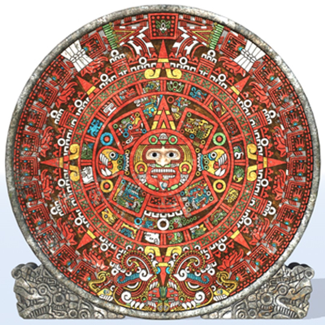 Mayan Statue 3d Model