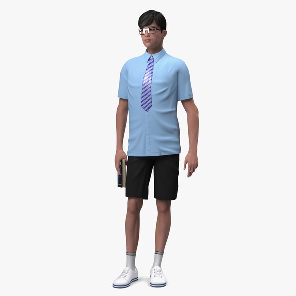 Chinese Schoolboy model