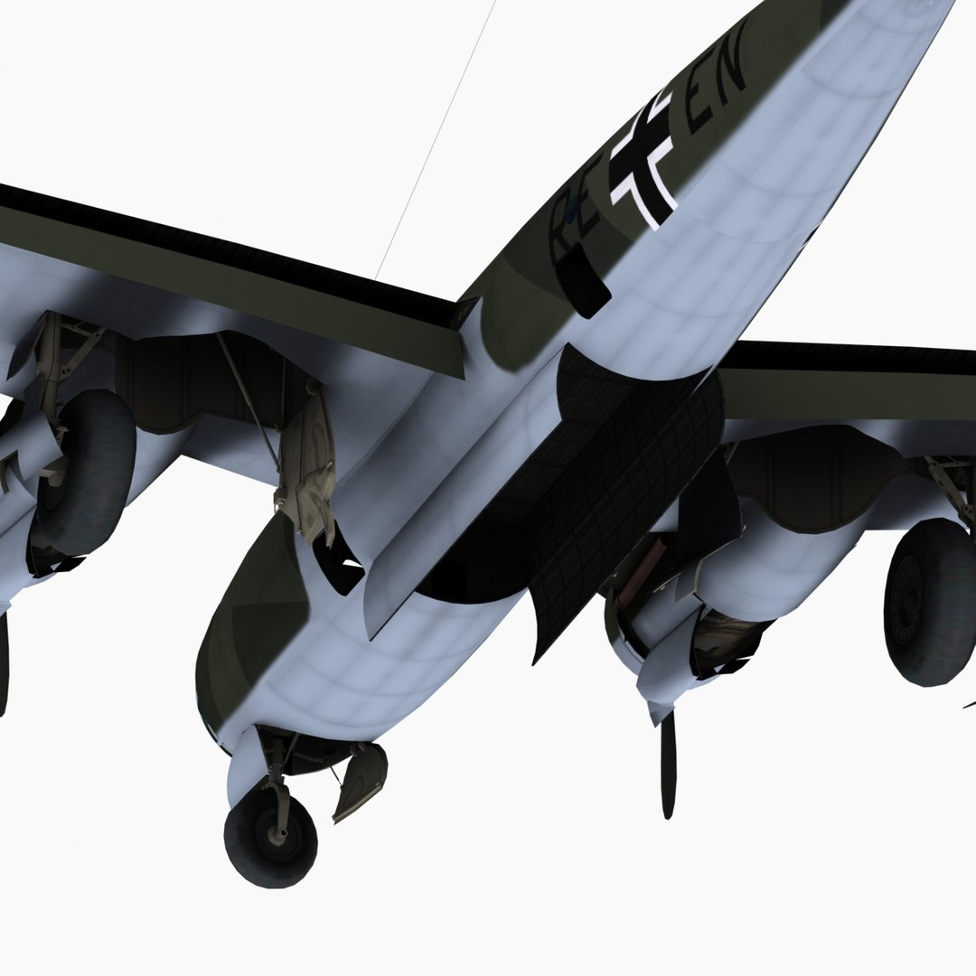 Strategic Bomber Prototype V1 3d Model