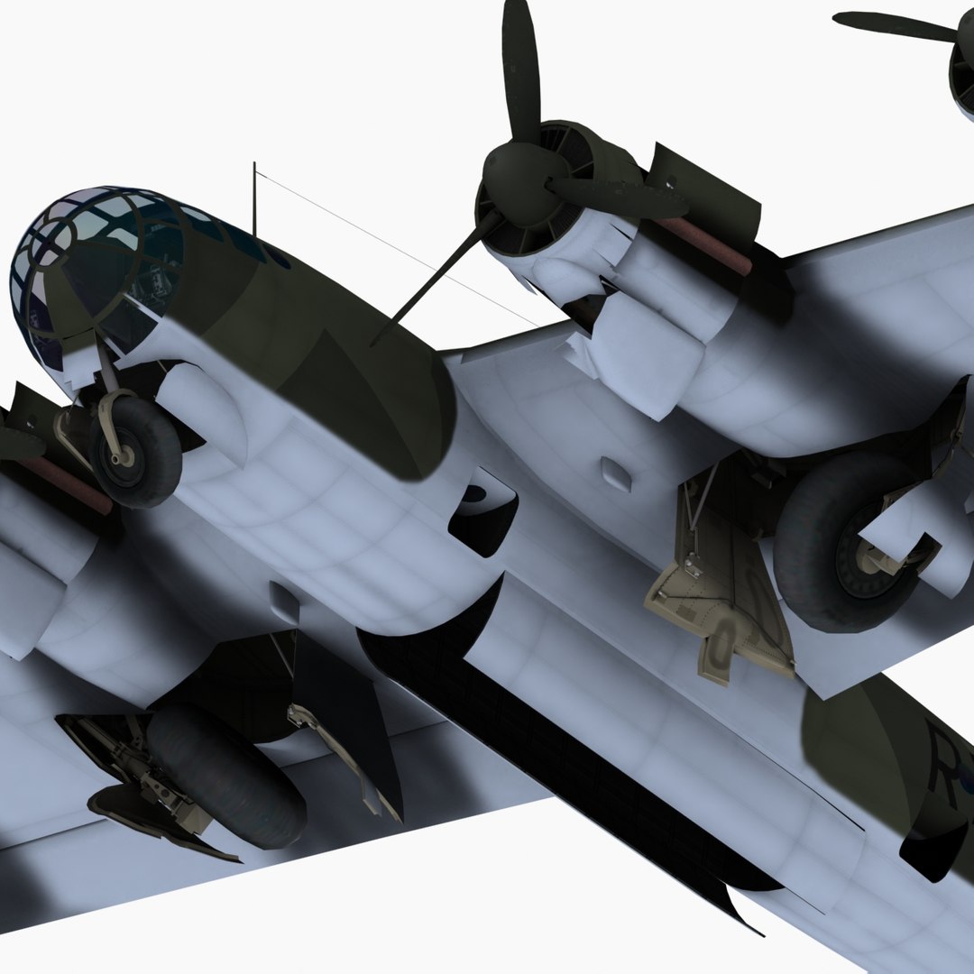 Strategic Bomber Prototype V1 3d Model