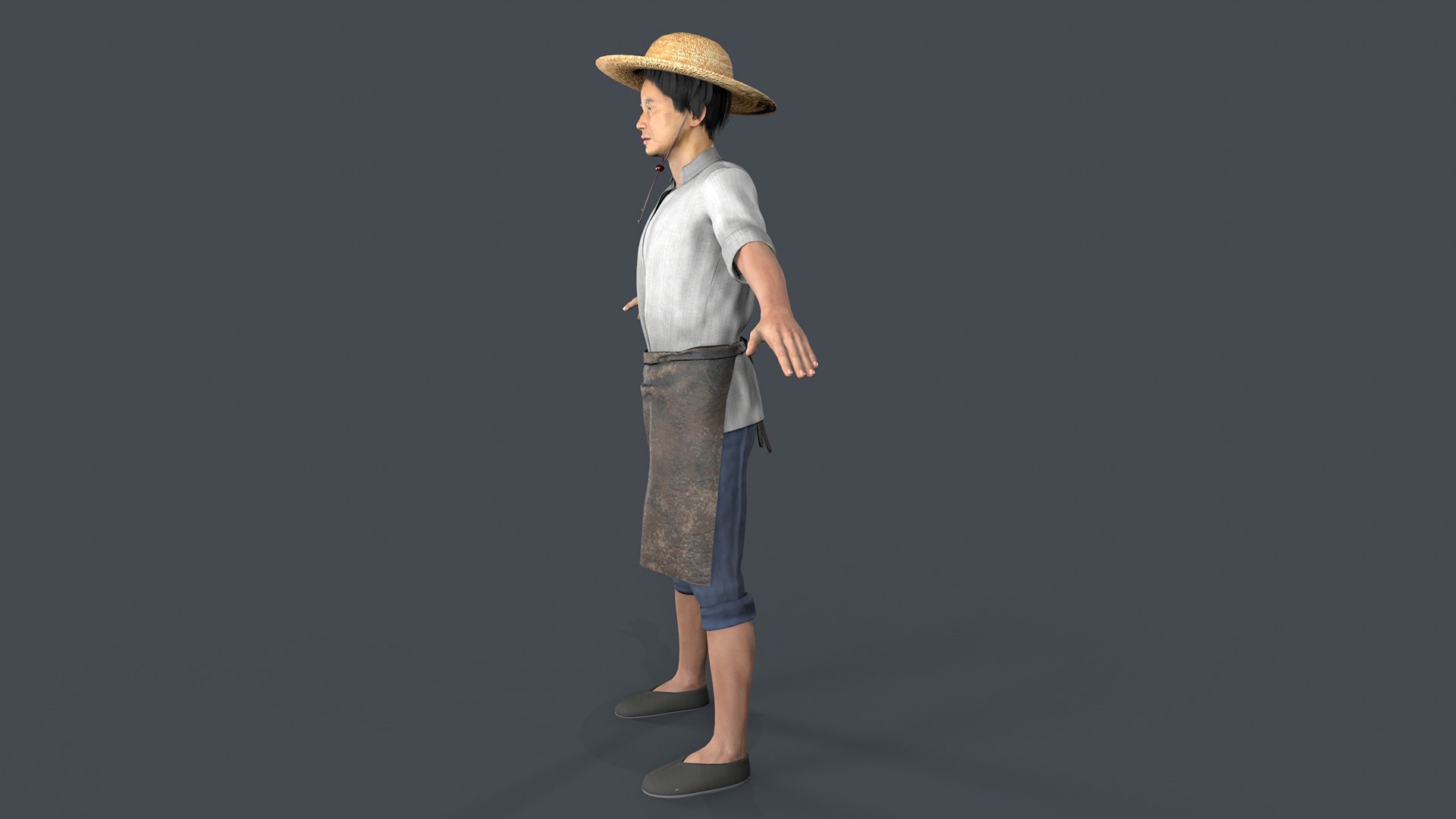 Farmer 3D Model - TurboSquid 2195210