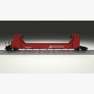 3d model train car