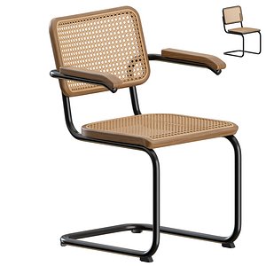 3D S32 S64 Chair by Thonet