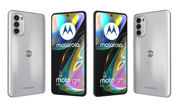 3D Motorola Moto G82 White