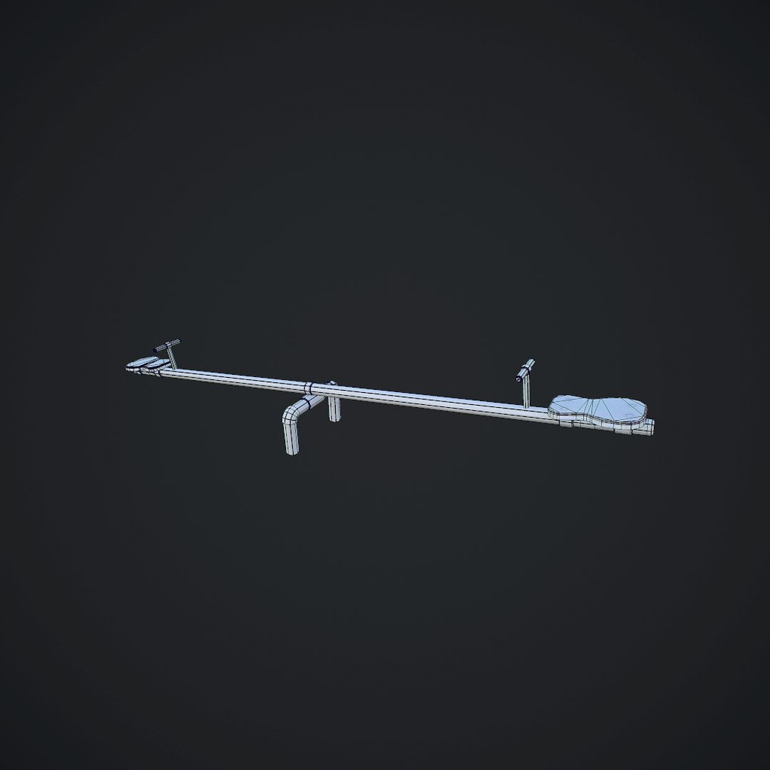 Old Teeter 3d Obj