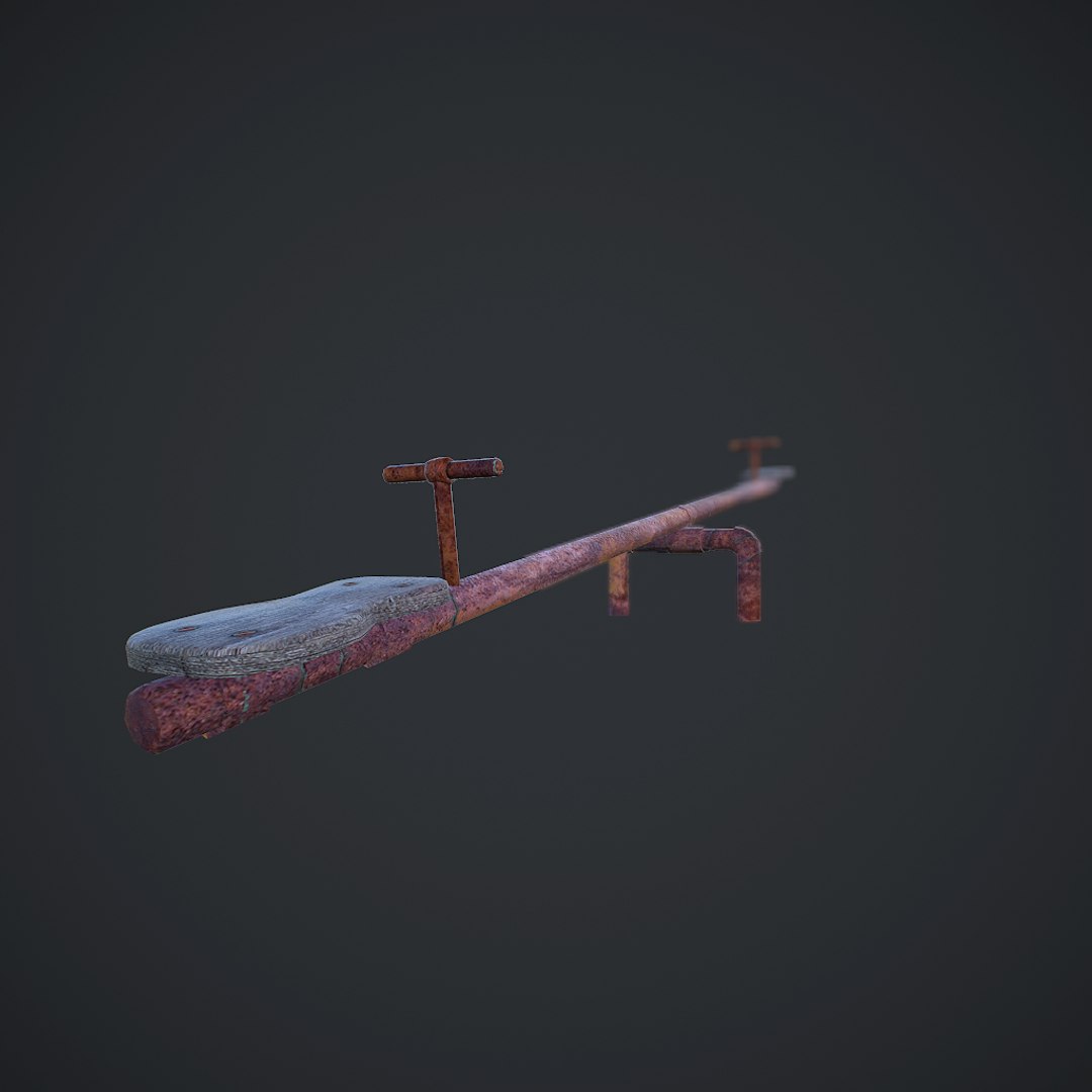 Old Teeter 3d Obj