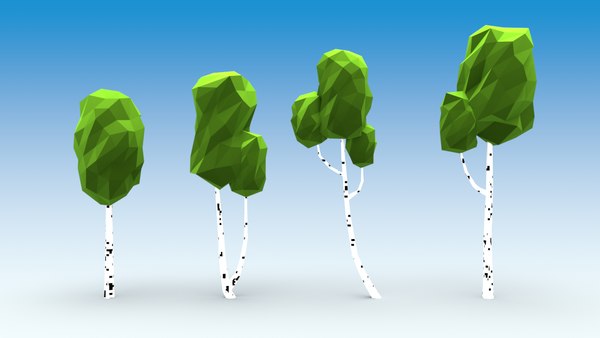 3D model games trees