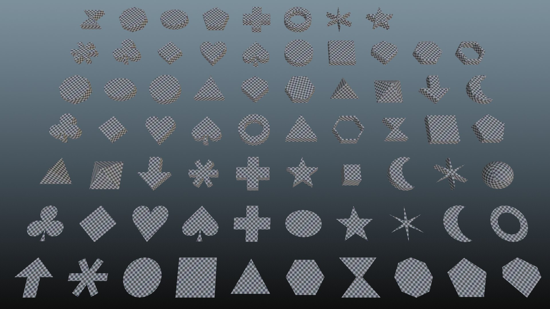 68 Shapes 3D Model - TurboSquid 2212114