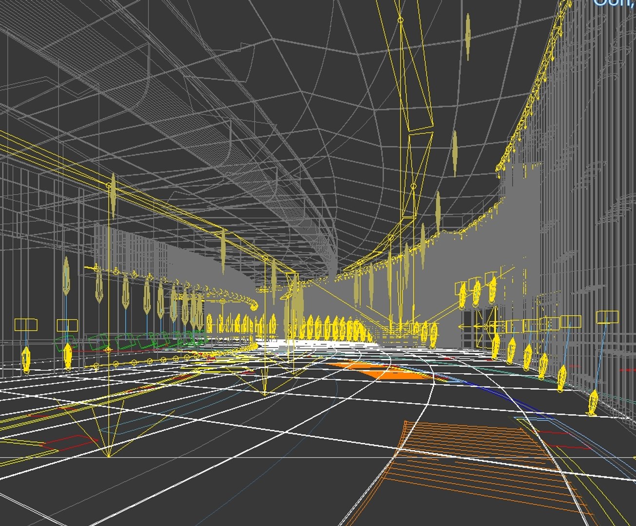 Lobby Interiors 3D Model - TurboSquid 1643756